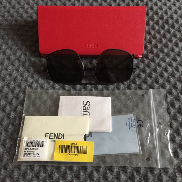 FENDI AVIATOR SUNGLASSES - Picture 7 of 9